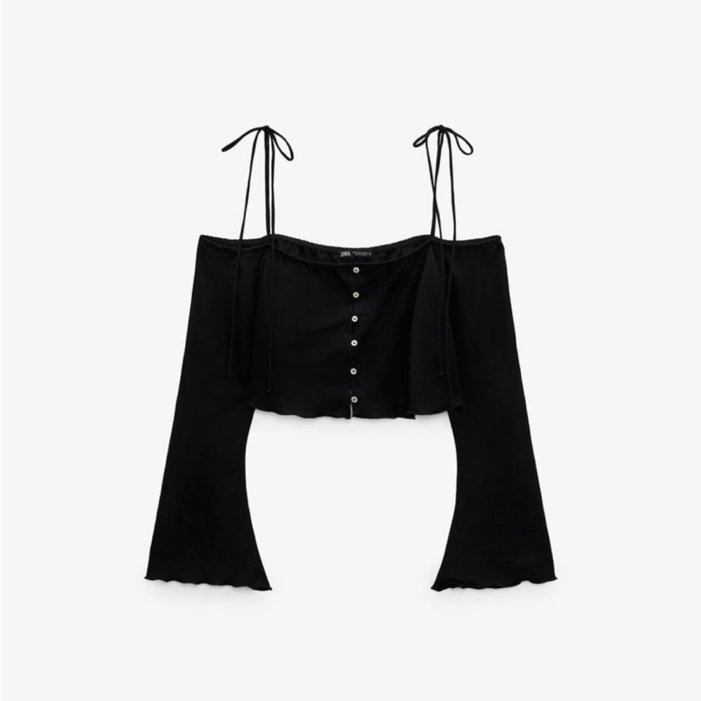 Zara off shoulder float top